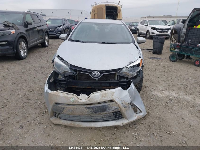 2015 Toyota Corolla L/Le/Le Pls/Prm/S/S Pls VIN: 2T1BURHE1FC405347 Lot: 12461434