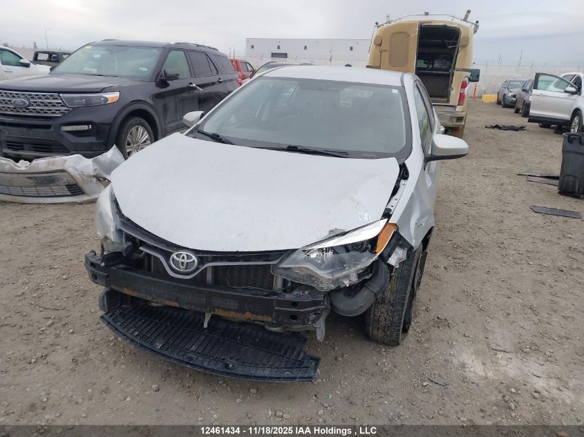 2015 Toyota Corolla L/Le/Le Pls/Prm/S/S Pls VIN: 2T1BURHE1FC405347 Lot: 12461434