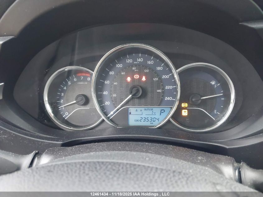 2015 Toyota Corolla L/Le/Le Pls/Prm/S/S Pls VIN: 2T1BURHE1FC405347 Lot: 12461434