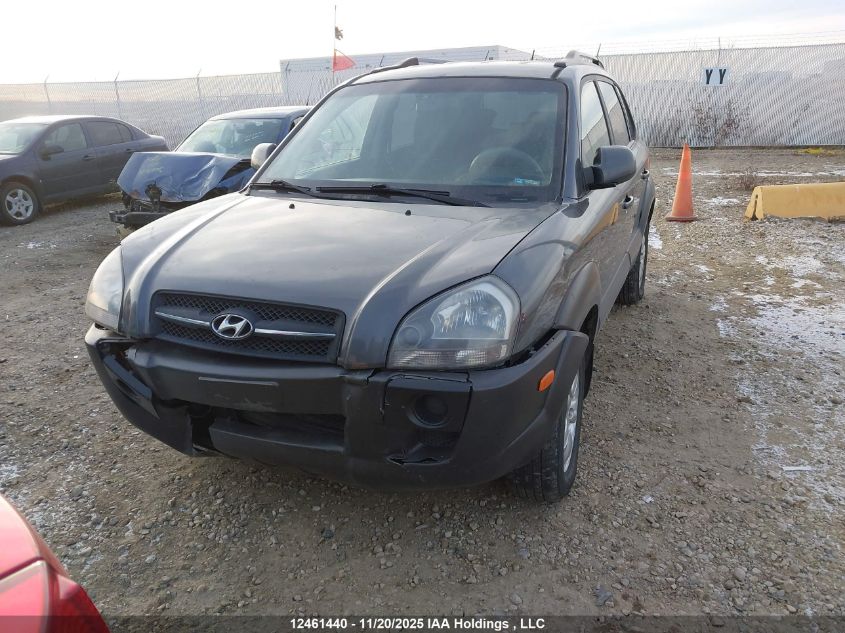 2007 Hyundai Tucson Gl VIN: KM8JM12D07U549307 Lot: 12461440