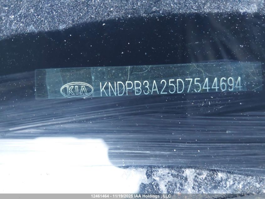 2013 Kia Sportage VIN: KNDPB3A25D7544694 Lot: 12461464