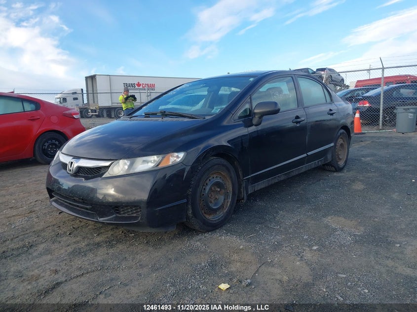 2HGFA164X9H113939 2009 HONDA CIVIC photo no. 2