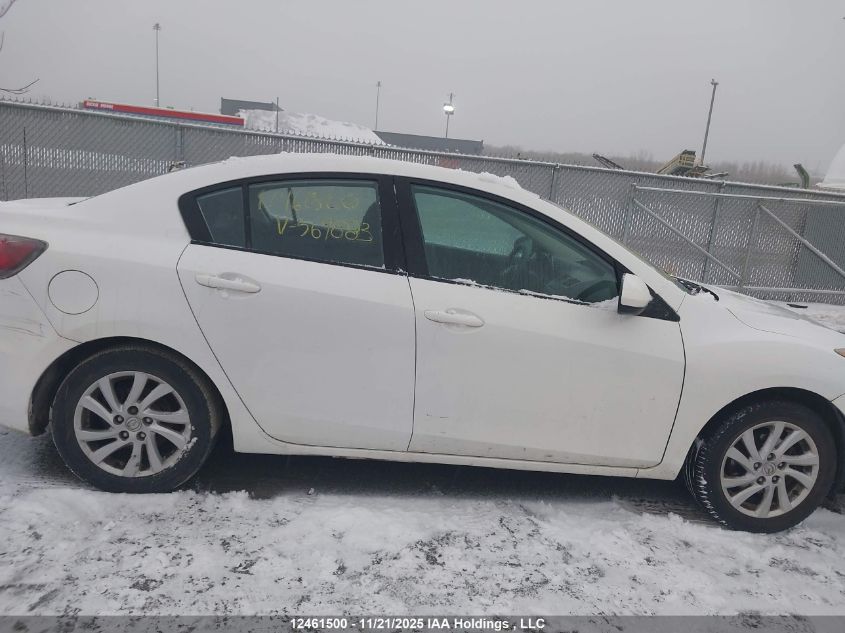 2012 Mazda 3 I VIN: JM1BL1UF7C1569883 Lot: 12461500
