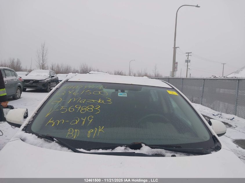 2012 Mazda 3 I VIN: JM1BL1UF7C1569883 Lot: 12461500