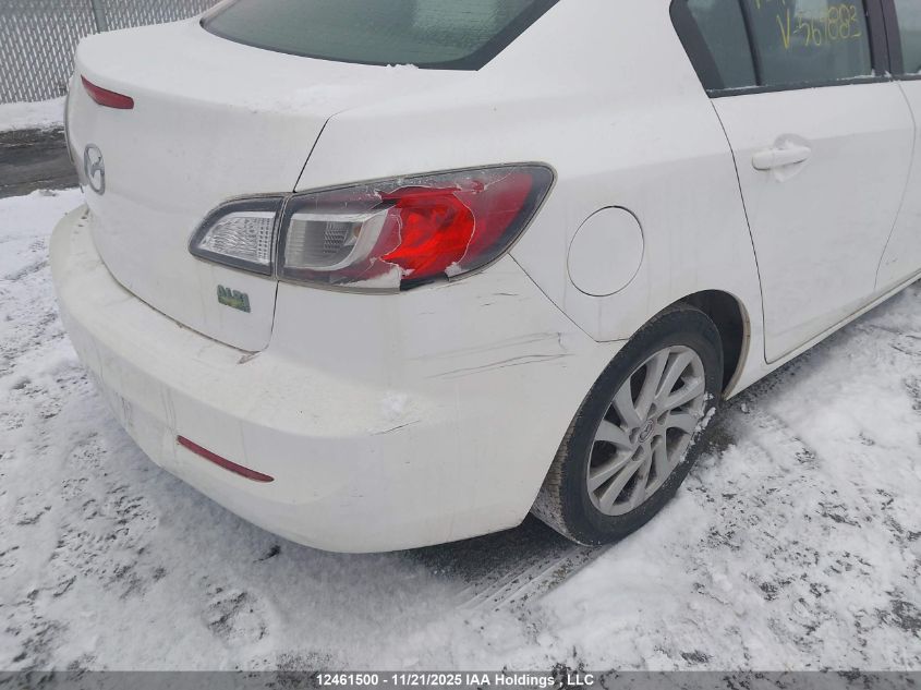 2012 Mazda 3 I VIN: JM1BL1UF7C1569883 Lot: 12461500