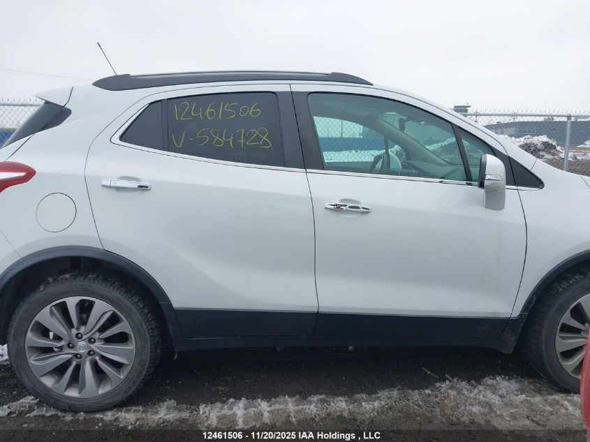 2018 Buick Encore Preferred VIN: KL4CJESB0JB584728 Lot: 12461506