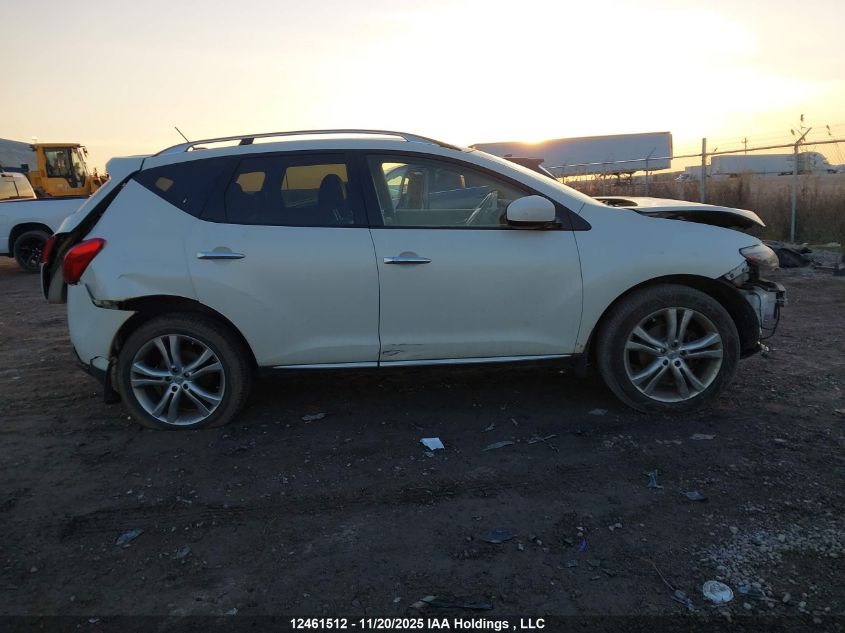 2010 Nissan Murano Le VIN: JN8AZ1MW2AW121095 Lot: 12461512