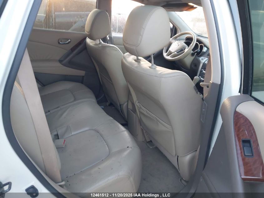 2010 Nissan Murano Le VIN: JN8AZ1MW2AW121095 Lot: 12461512