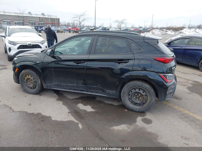 2022 Hyundai Kona N Line With Ultimate Package VIN: KM8K5CA33NU826535 Lot: 12461520