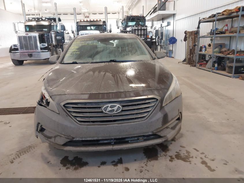 2017 Hyundai Sonata Gl VIN: 5NPE24AF3HH483475 Lot: 12461531