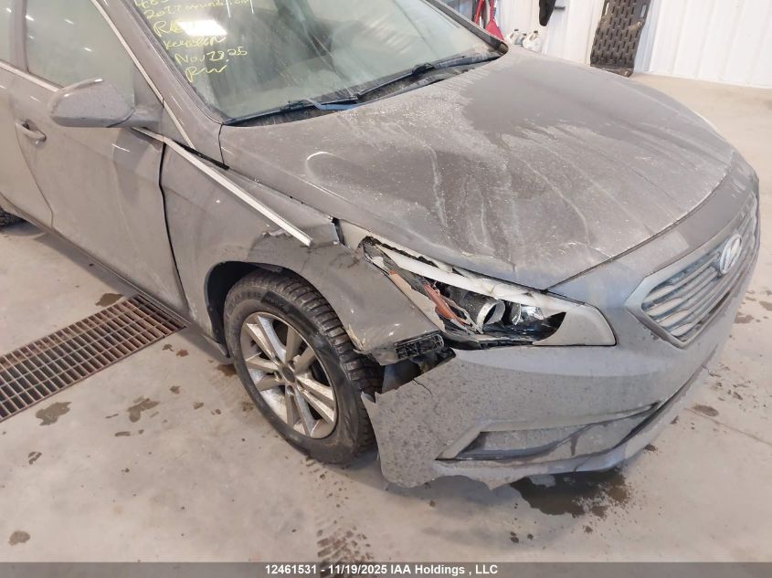 2017 Hyundai Sonata Gl VIN: 5NPE24AF3HH483475 Lot: 12461531