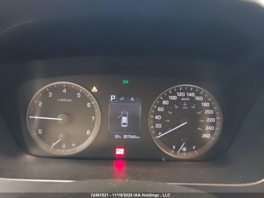 2017 Hyundai Sonata Gl VIN: 5NPE24AF3HH483475 Lot: 12461531