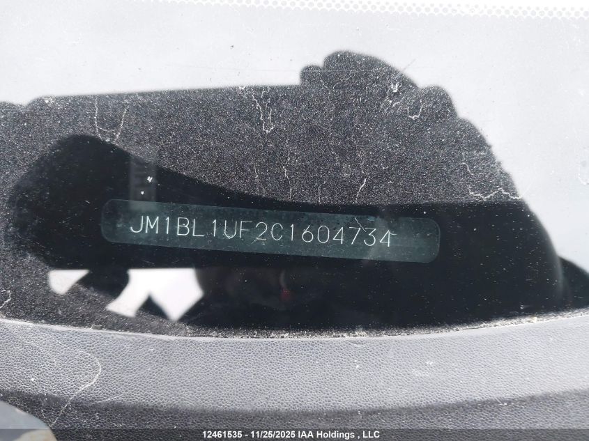 2012 Mazda Mazda3 Gx VIN: JM1BL1UF2C1604734 Lot: 12461535