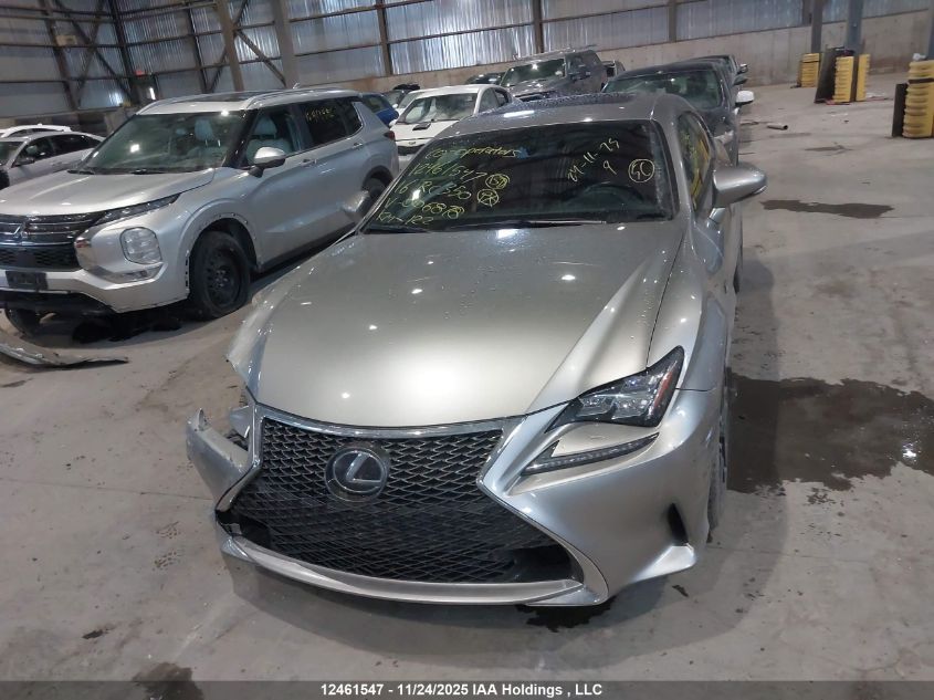 2016 Lexus Rc 350 VIN: JTHSE5BC6G5006878 Lot: 12461547