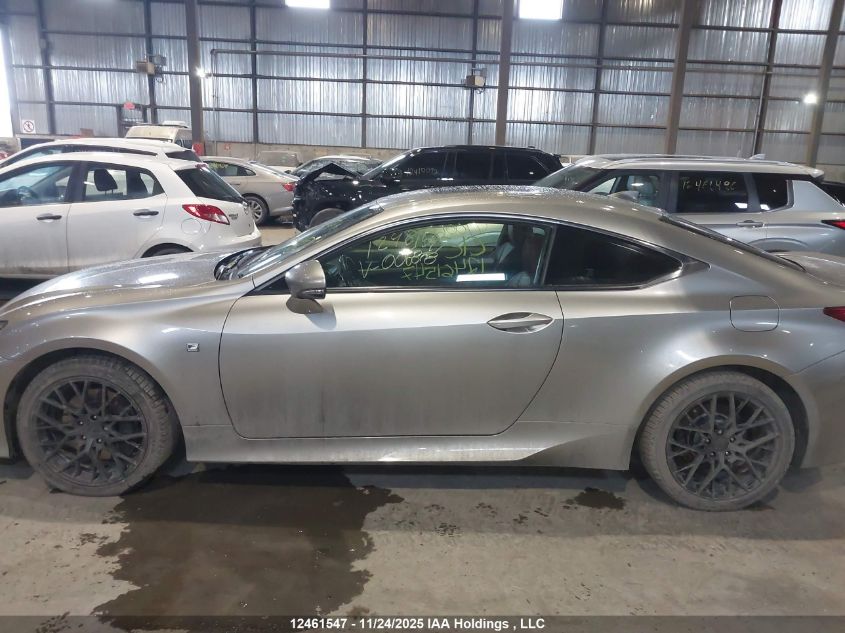 2016 Lexus Rc 350 VIN: JTHSE5BC6G5006878 Lot: 12461547