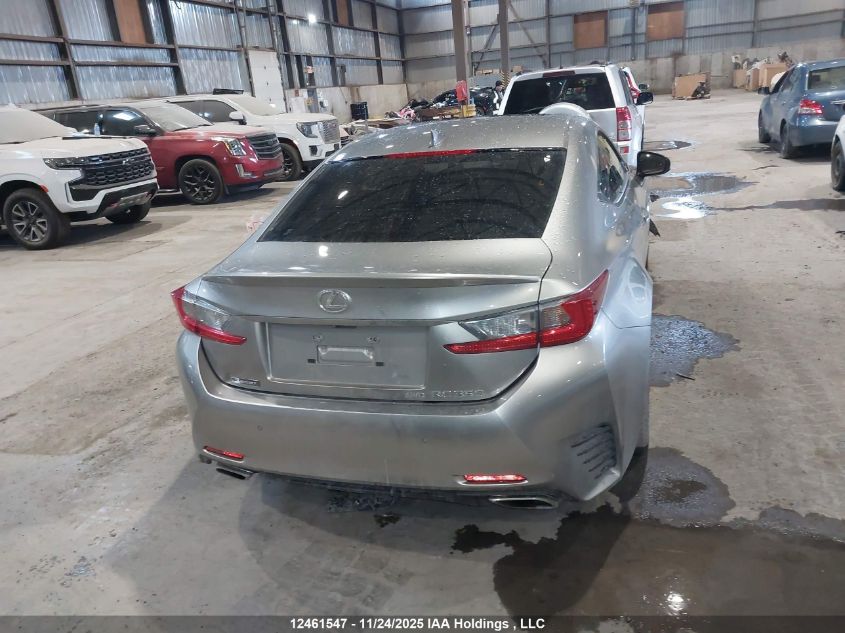 2016 Lexus Rc 350 VIN: JTHSE5BC6G5006878 Lot: 12461547