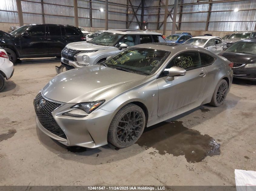 2016 Lexus Rc 350 VIN: JTHSE5BC6G5006878 Lot: 12461547