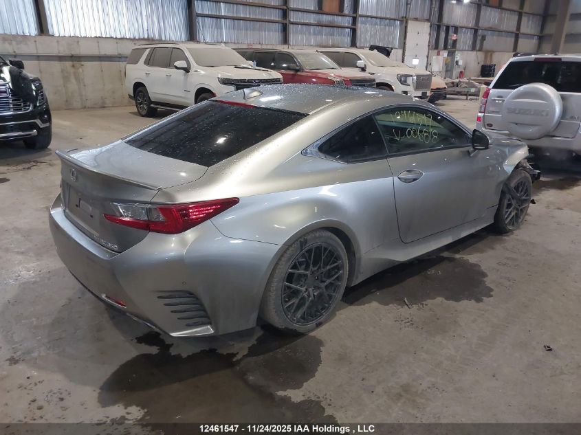 2016 Lexus Rc 350 VIN: JTHSE5BC6G5006878 Lot: 12461547