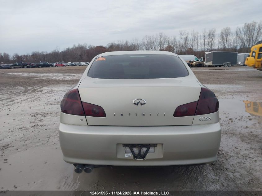 2005 Infiniti G35X VIN: JNKCV51F05M305785 Lot: 12461595