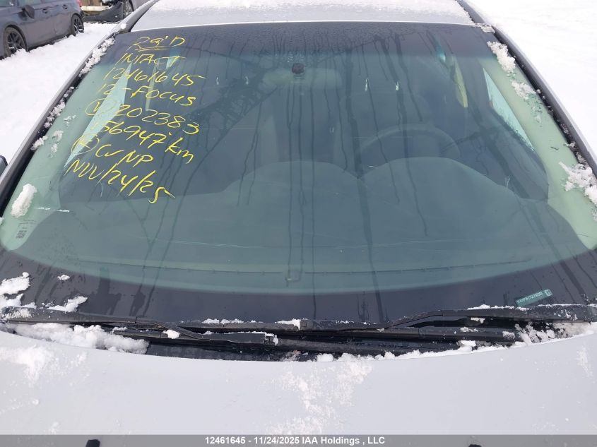 2012 Ford Focus Se VIN: 1FAHP3F27CL202383 Lot: 12461645