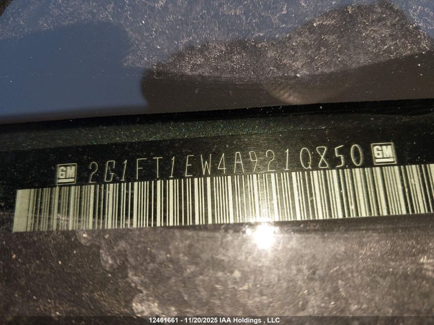 2010 Chevrolet Camaro Ss VIN: 2G1FT1EW4A9210850 Lot: 12461661