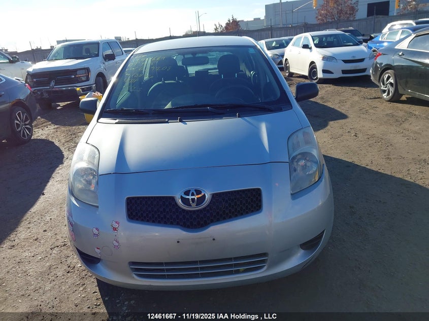 2007 Toyota Yaris Le/Rs VIN: JTDKT923875059208 Lot: 12461667