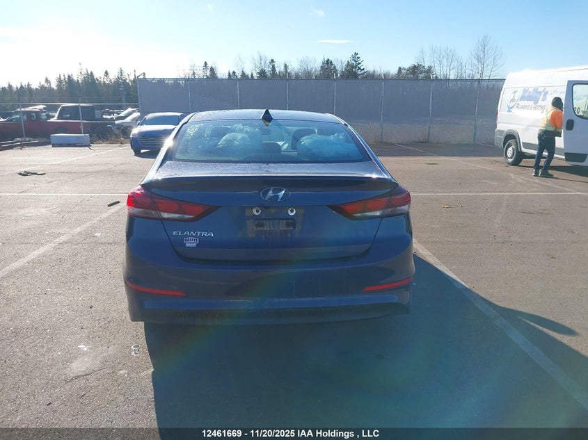 2018 Hyundai Elantra Gl VIN: KMHD84LF1JU715912 Lot: 12461669