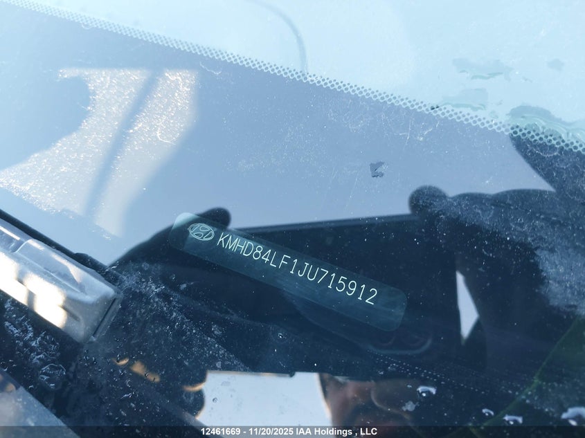 2018 Hyundai Elantra Gl VIN: KMHD84LF1JU715912 Lot: 12461669