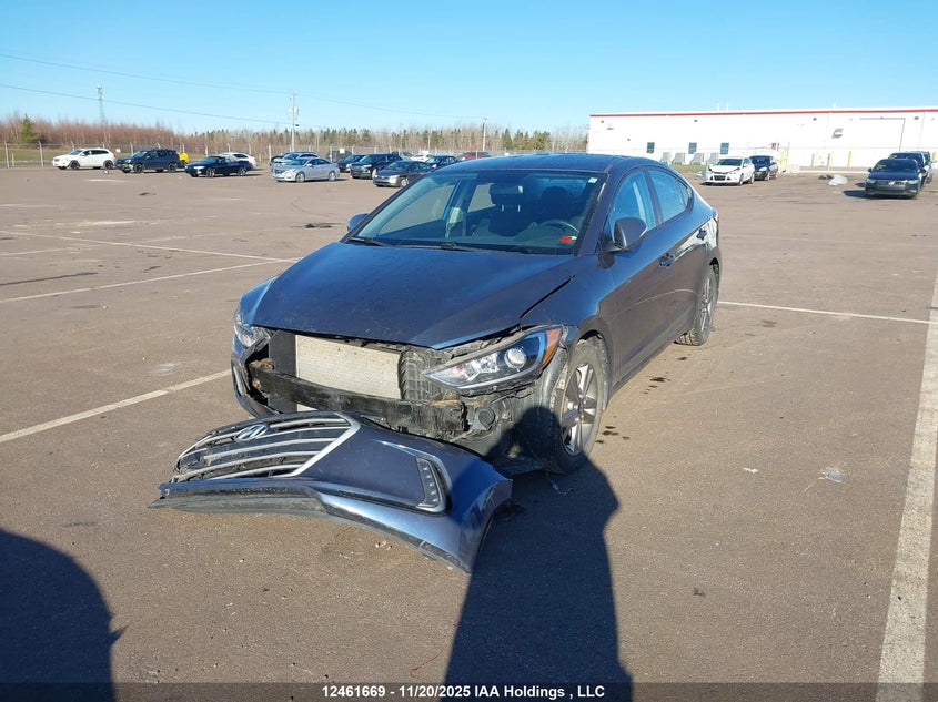 2018 Hyundai Elantra Gl VIN: KMHD84LF1JU715912 Lot: 12461669