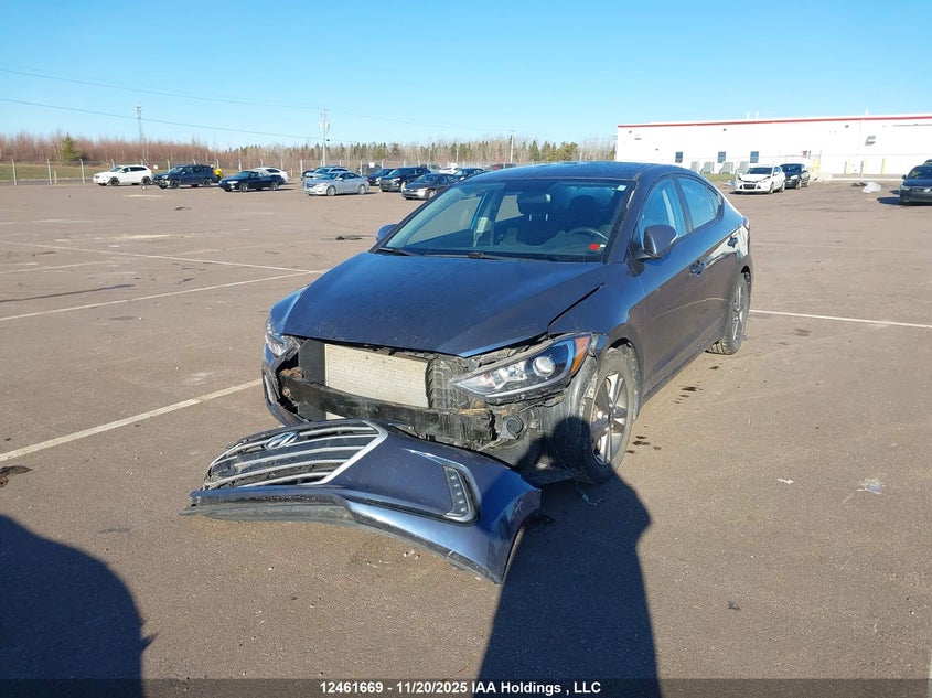 2018 Hyundai Elantra Gl VIN: KMHD84LF1JU715912 Lot: 12461669