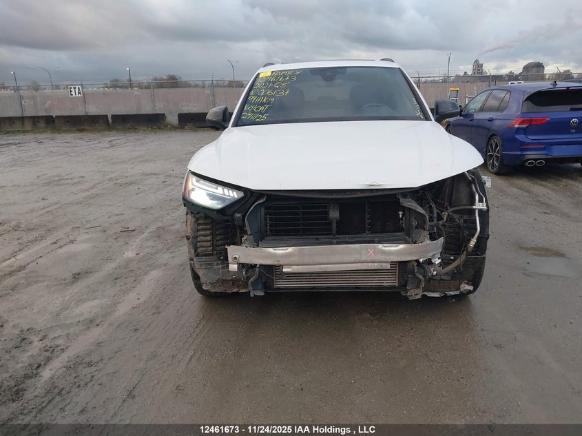 2021 Audi Q5 45 Technik VIN: WA1FAAFY2M2006137 Lot: 12461673