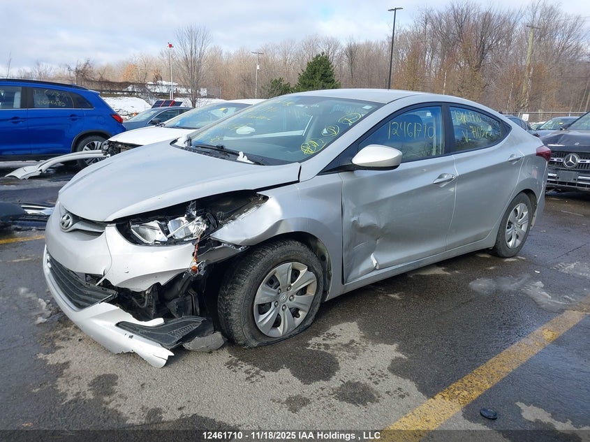 5NPDH4AE6GH710545 2016 HYUNDAI ELANTRA photo no. 2