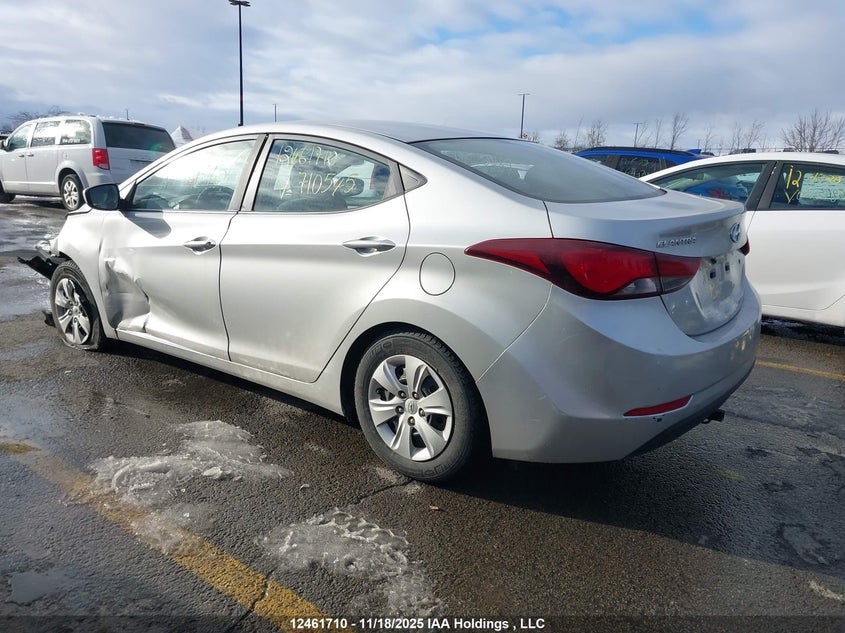 5NPDH4AE6GH710545 2016 HYUNDAI ELANTRA photo no. 3