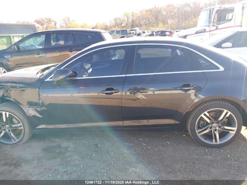 2017 Audi A4 Technik VIN: WAUCNAF4XHN059941 Lot: 12461722