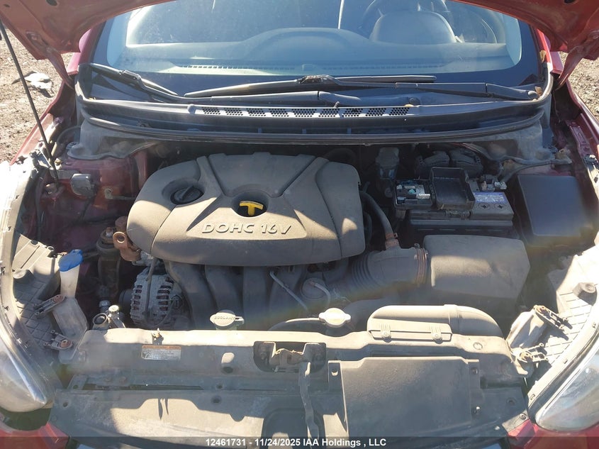 2012 Hyundai Elantra Gl VIN: 5NPDH4AE1CH084283 Lot: 12461731