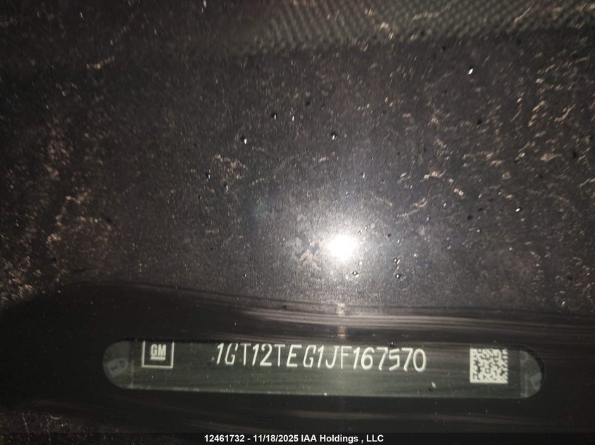 1GT12TEG1JF167570 2018 GMC SIERRA photo no. 20
