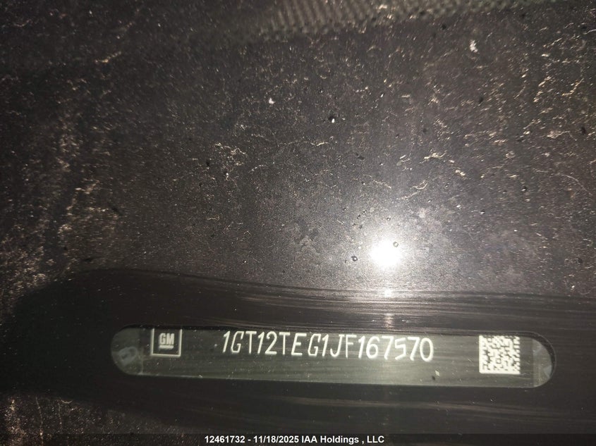 1GT12TEG1JF167570 2018 GMC SIERRA photo no. 9
