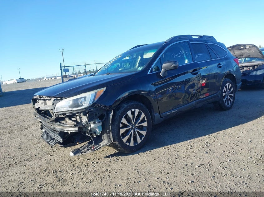4S4BSCLC1F3206599 2015 SUBARU OUTBACK photo no. 2