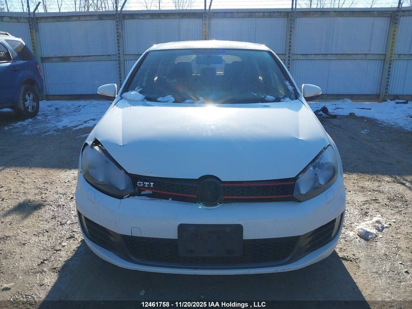 2011 Volkswagen Golf Gti 5-Door VIN: WVWHV7AJ7BW182283 Lot: 12461758