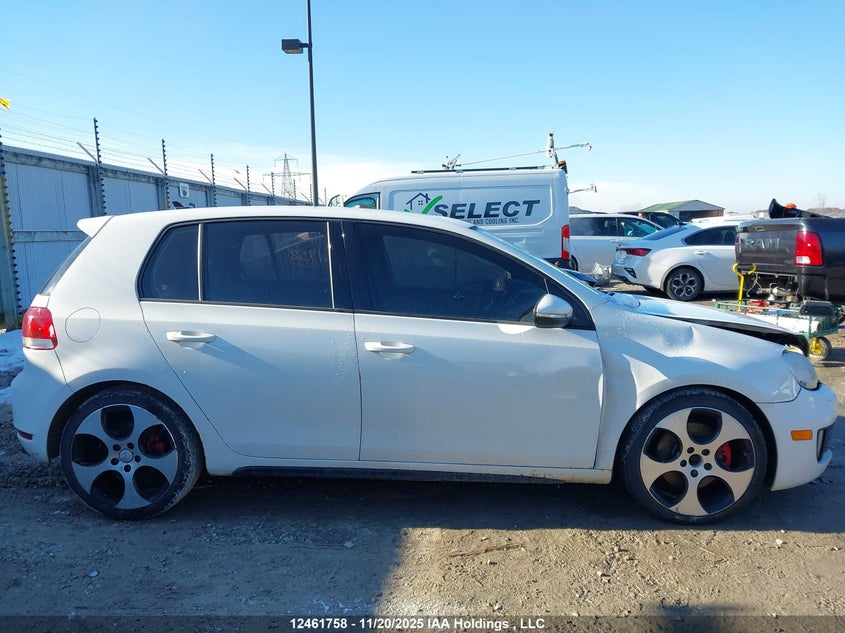 2011 Volkswagen Golf Gti 5-Door VIN: WVWHV7AJ7BW182283 Lot: 12461758