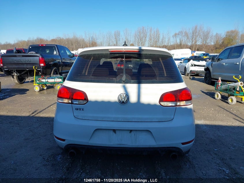 2011 Volkswagen Golf Gti 5-Door VIN: WVWHV7AJ7BW182283 Lot: 12461758
