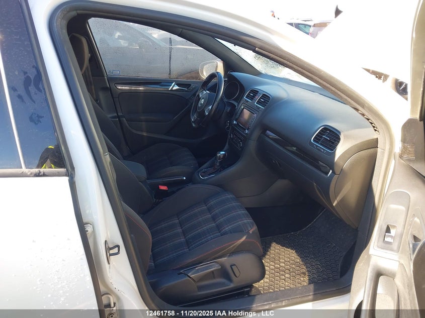 2011 Volkswagen Golf Gti 5-Door VIN: WVWHV7AJ7BW182283 Lot: 12461758