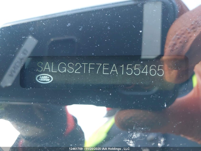 2014 Land Rover Range Rover 5.0L V8 Supercharged VIN: SALGS2TF7EA155465 Lot: 12461759