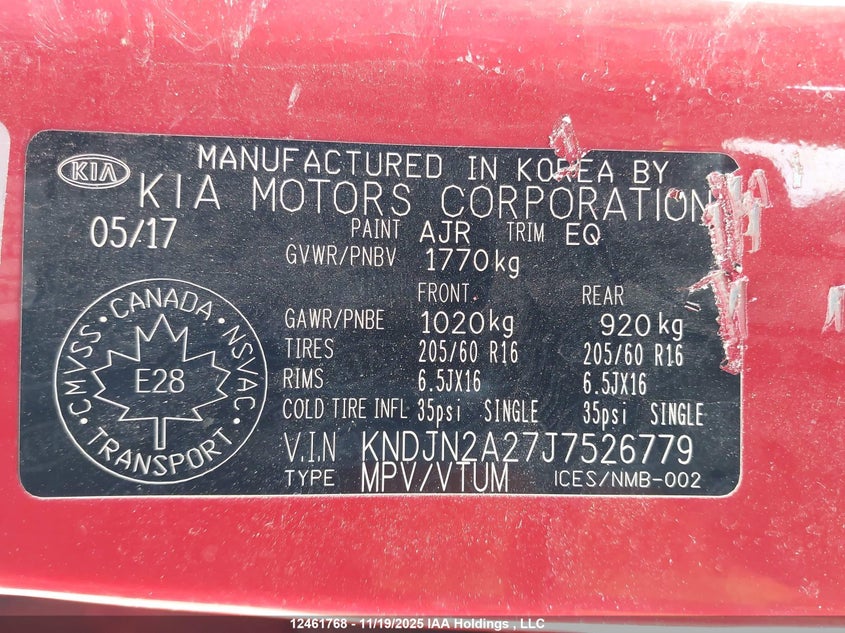 KNDJN2A27J7526779 2018 KIA SOUL photo no. 18
