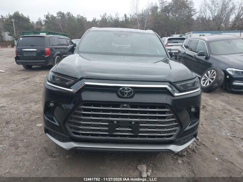 2025 Toyota Grand Highlander Hybrid Platinum Max VIN: 5TDADAB55SS016590 Lot: 12461782