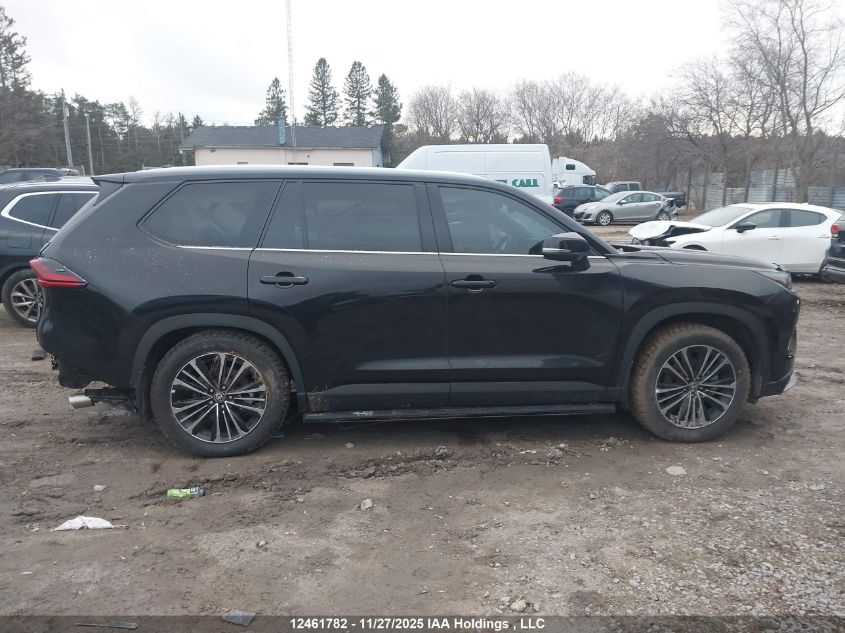 2025 Toyota Grand Highlander Hybrid Platinum Max VIN: 5TDADAB55SS016590 Lot: 12461782