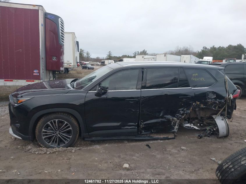 2025 Toyota Grand Highlander Hybrid Platinum Max VIN: 5TDADAB55SS016590 Lot: 12461782