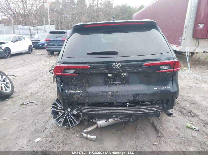 2025 Toyota Grand Highlander Hybrid Platinum Max VIN: 5TDADAB55SS016590 Lot: 12461782