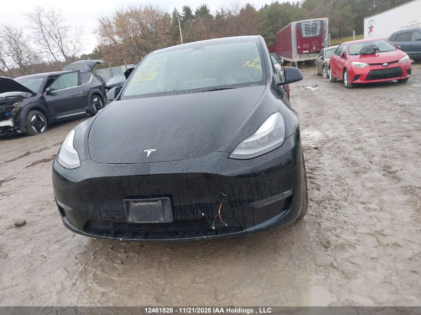 2022 Tesla Model Y Performance VIN: 7SAYGDEF8NF565630 Lot: 12461828