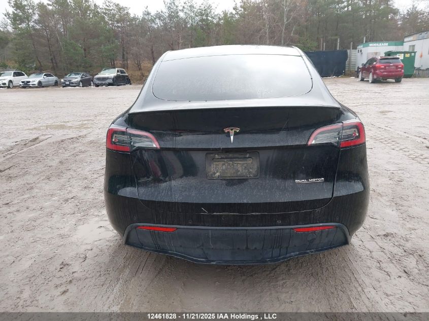 2022 Tesla Model Y Performance VIN: 7SAYGDEF8NF565630 Lot: 12461828